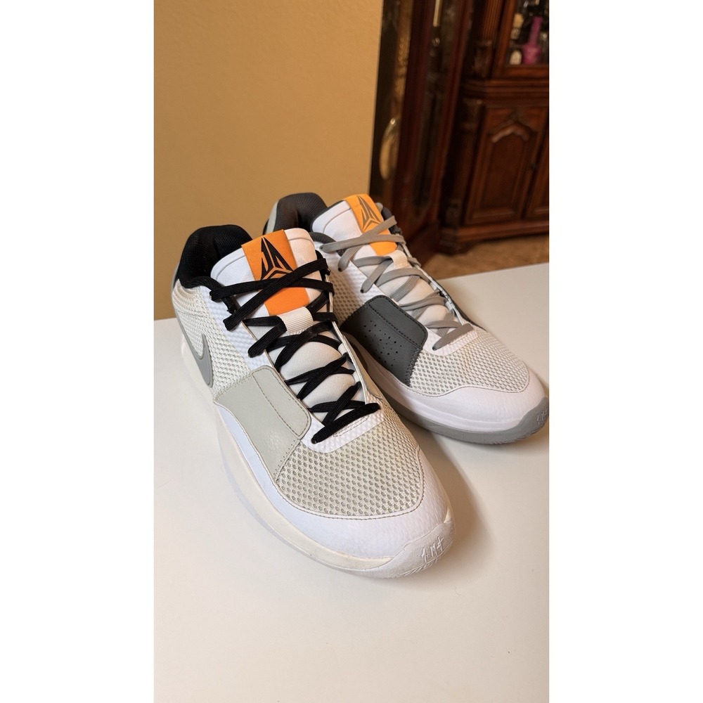 Nike Ja 1 Light Smoke Grey DR8785-100 Men's Basketball Sneakers Shoes Size 12
